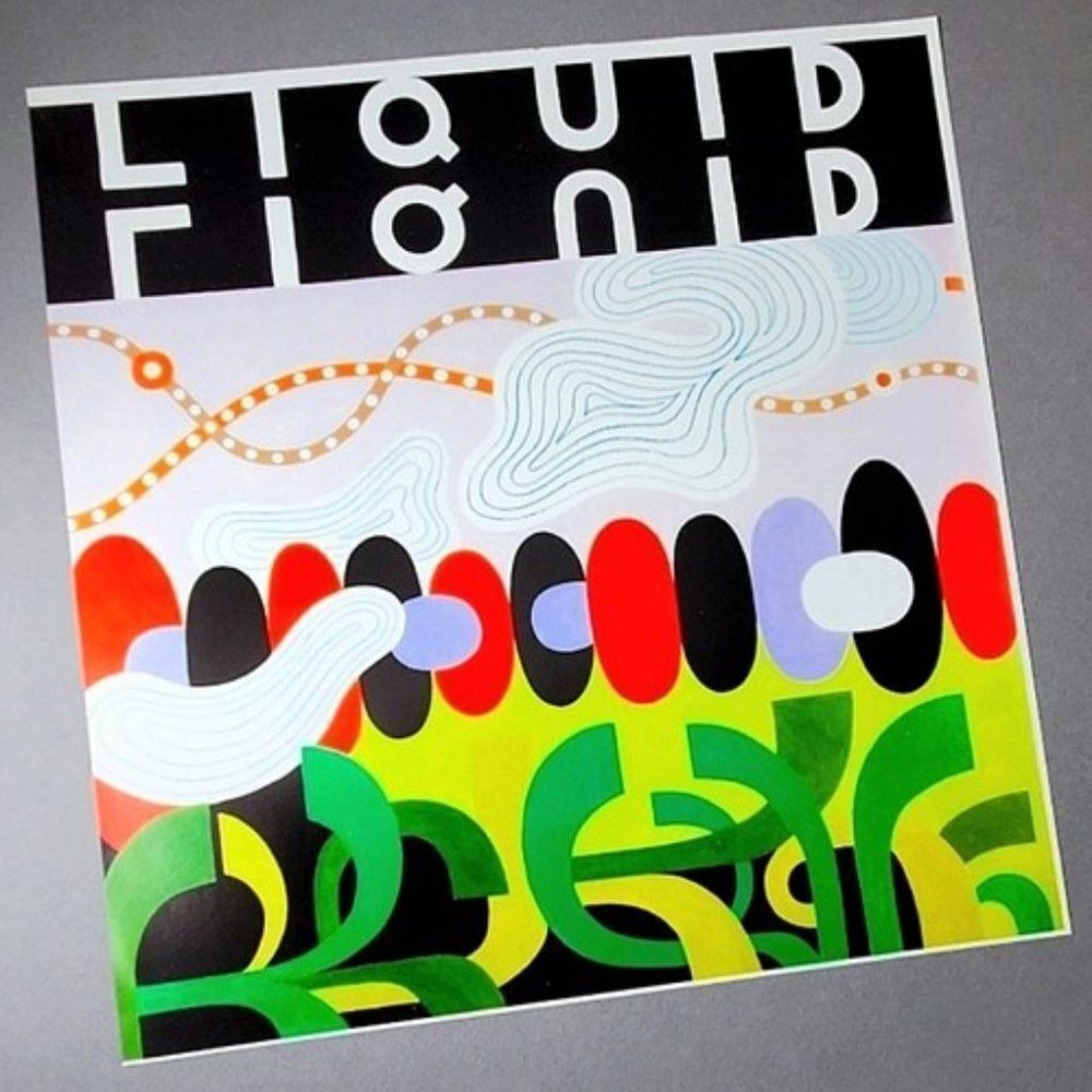 Liquid Liquid Slip In And Out Of Phenomenon Album Poster